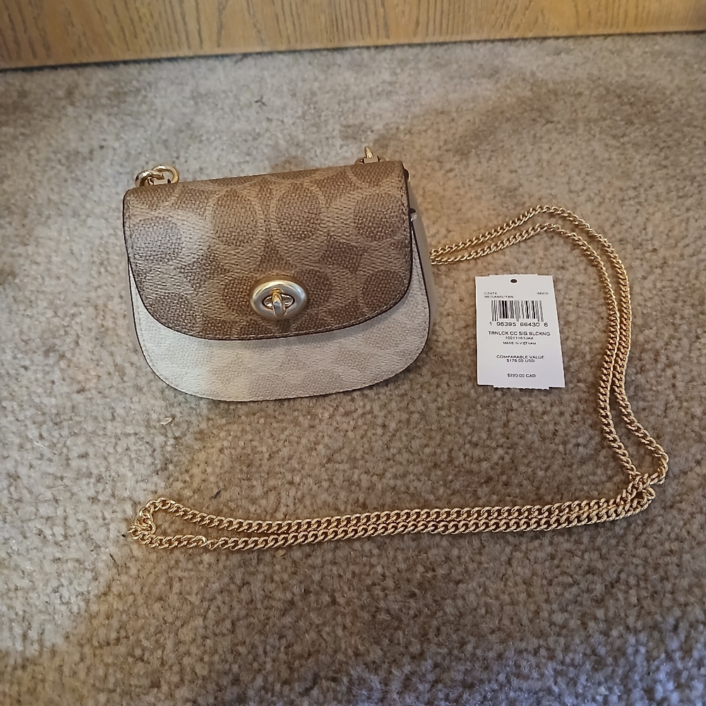 Coach Turn Locl Mini Bag